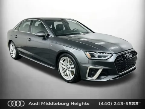 Gray 2021 Audi A4 45 S line Premium Plus for sale in Middleburg Heights, OH