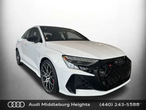 White 2026 Audi RS 3 2.5T for sale in Middleburg Heights, OH