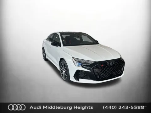 White 2026 Audi RS 3 2.5T for sale in Middleburg Heights, OH