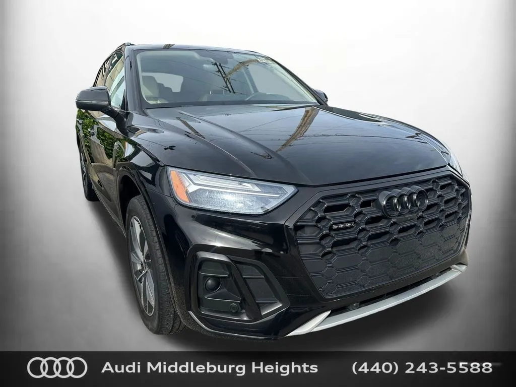 Black 2023 Audi Q5 45 S line Premium Plus for sale in Middleburg Heights, OH