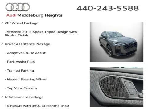 More photos of 2026 Audi Q3 S line at Audi Middleburg Heights, OH