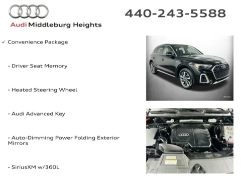 More photos of 2023 Audi Q5 45 S line Premium at Audi Middleburg Heights, OH