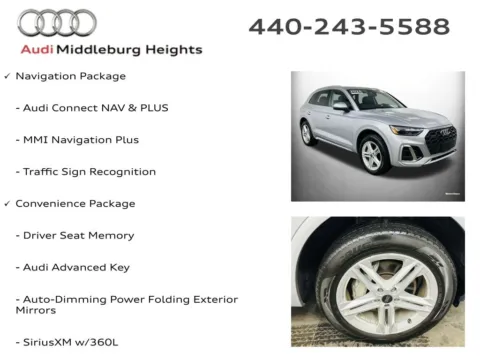 More photos of 2024 Audi Q5 e 55 Premium Plus at Audi Middleburg Heights, OH