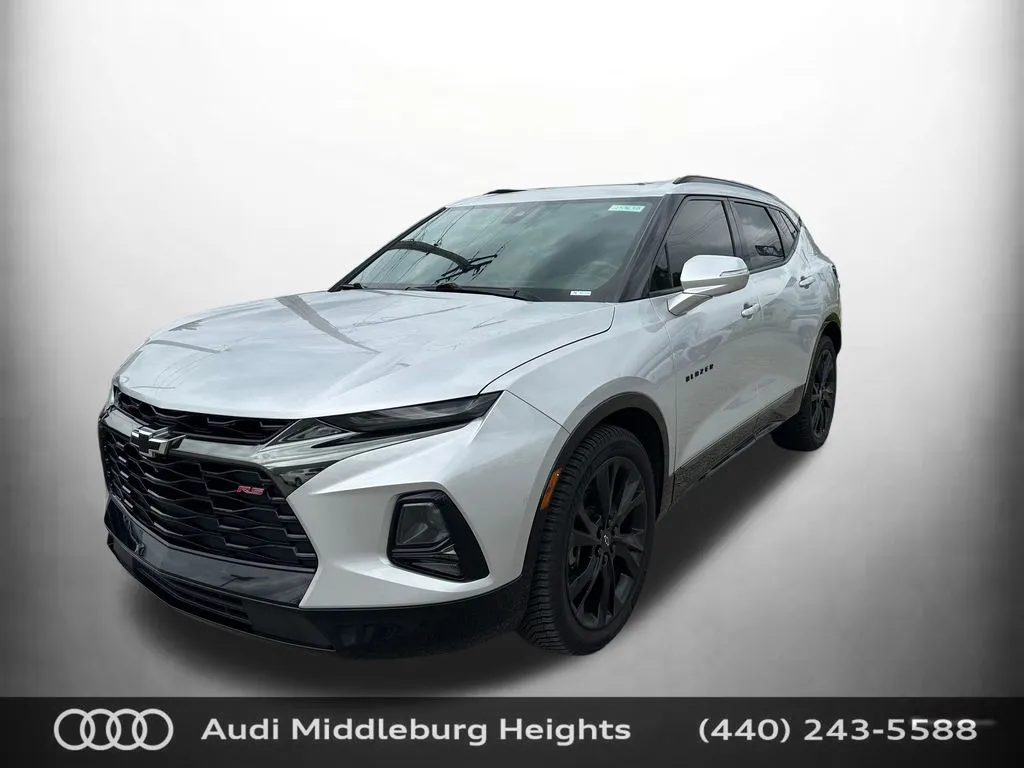 Silver 2020 Chevrolet Blazer RS for sale in Middleburg Heights, OH