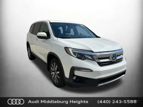 White 2021 Honda Pilot EX-L for sale in Middleburg Heights, OH