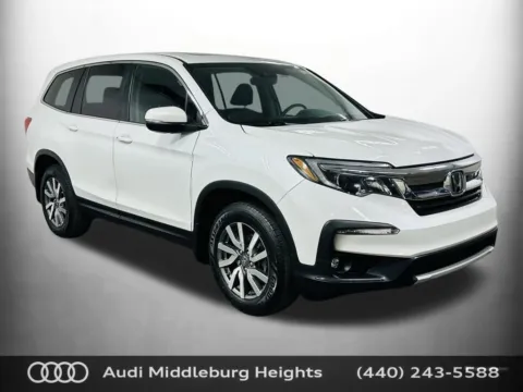 White 2021 Honda Pilot EX-L for sale in Middleburg Heights, OH