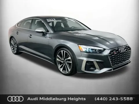 Gray 2023 Audi S5 Sportback Premium Plus for sale in Middleburg Heights, OH