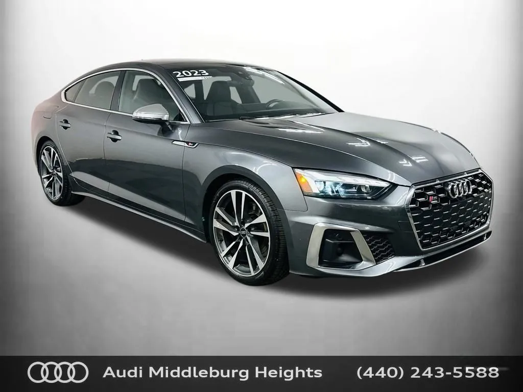 Gray 2023 Audi S5 Sportback Premium Plus for sale in Middleburg Heights, OH