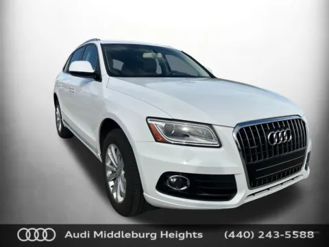White 2017 Audi Q5 2.0T Premium for sale in Middleburg Heights, OH