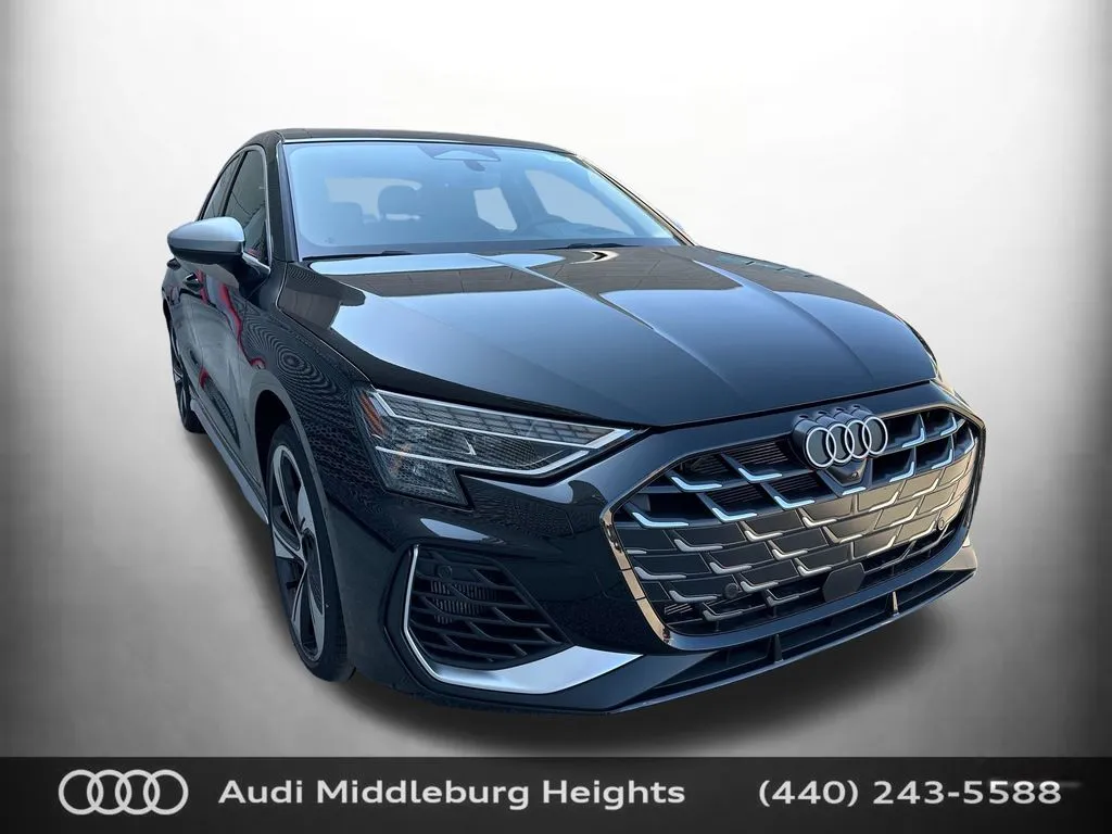 Black 2026 Audi S3 2.0T for sale in Middleburg Heights, OH