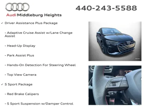 More photos of 2026 Audi S3 2.0T at Audi Middleburg Heights, OH