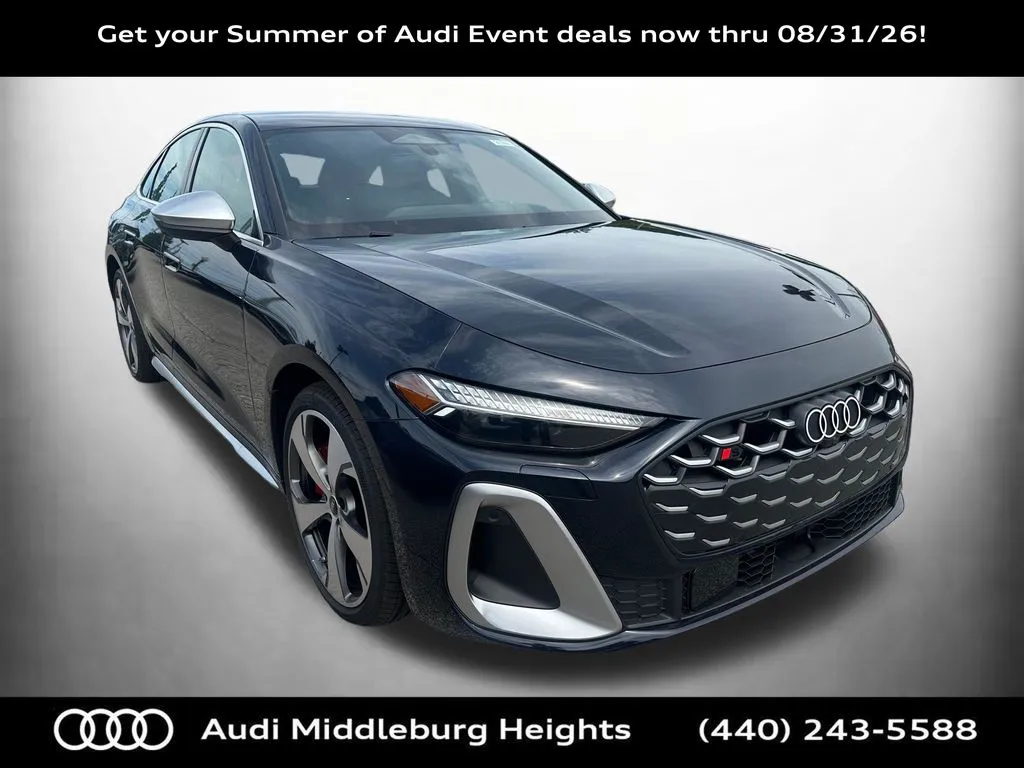 Blue 2026 Audi S5 3.0T Premium Plus for sale in Middleburg Heights, OH