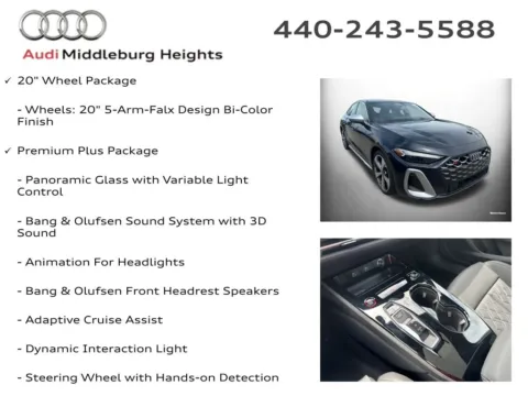 More photos of 2026 Audi S5 3.0T Premium Plus at Audi Middleburg Heights, OH
