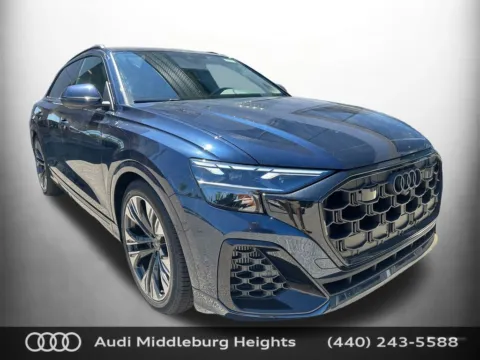 Blue 2026 Audi Q8 55 Premium Plus for sale in Middleburg Heights, OH