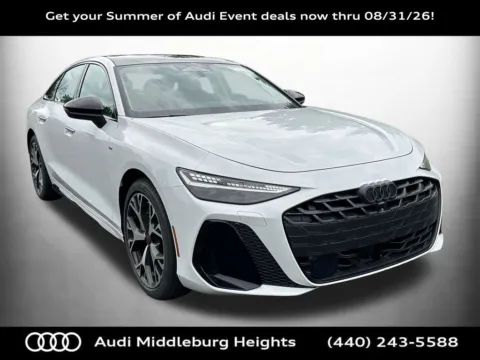 White 2026 Audi A6 Premium Plus for sale in Middleburg Heights, OH