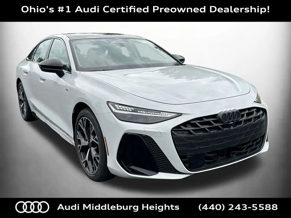 White 2026 Audi A6 Premium Plus for sale in Middleburg Heights, OH