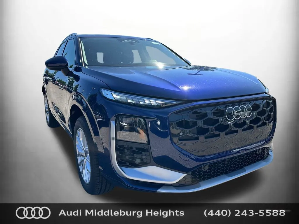 Blue 2026 Audi Q3 S line for sale in Middleburg Heights, OH