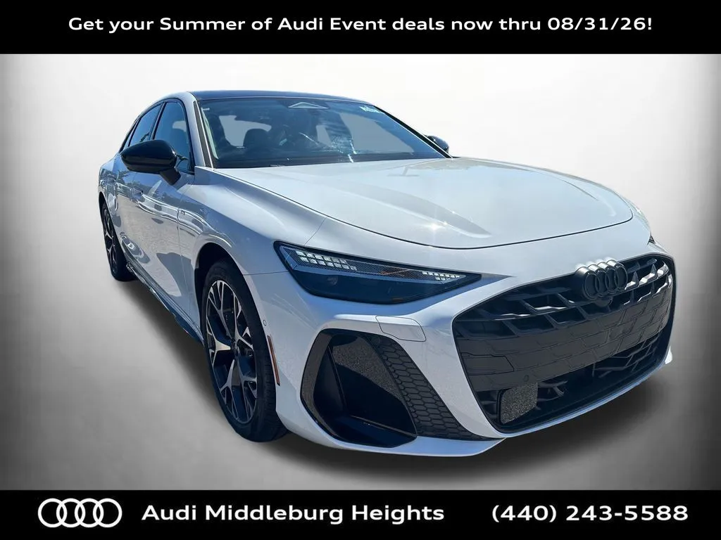 White 2026 Audi A6 Premium Plus for sale in Middleburg Heights, OH