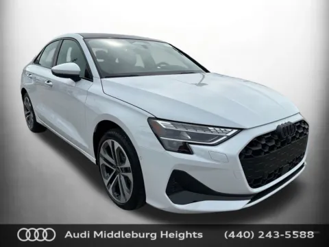 White 2026 Audi A3 40 Premium Plus for sale in Middleburg Heights, OH