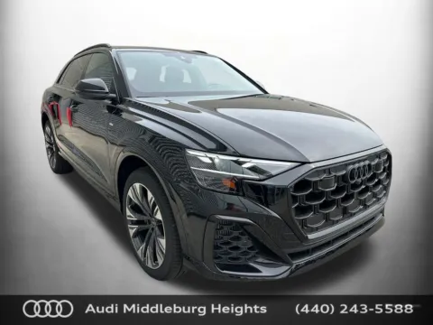 Black 2026 Audi Q8 55 Premium Plus for sale in Middleburg Heights, OH