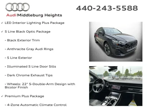 More photos of 2026 Audi Q8 55 Premium Plus at Audi Middleburg Heights, OH