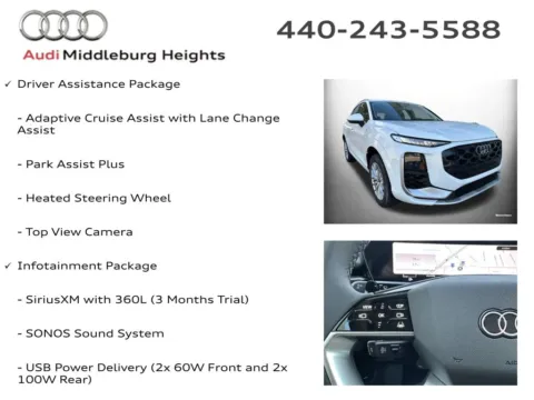 More photos of 2026 Audi Q3 S line at Audi Middleburg Heights, OH