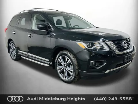 Black 2019 Nissan Pathfinder Platinum for sale in Middleburg Heights, OH
