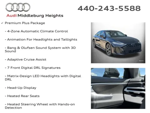 More photos of 2026 Audi A6 Premium Plus at Audi Middleburg Heights, OH