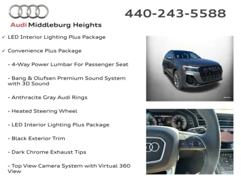 More photos of 2026 Audi Q7 45 Premium at Audi Middleburg Heights, OH