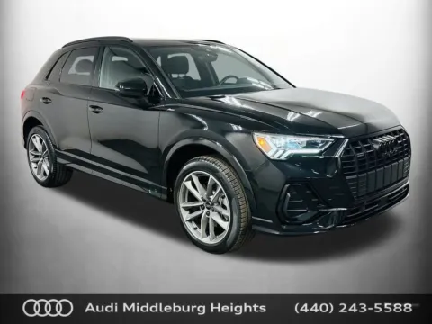 Black 2023 Audi Q3 Premium Plus for sale in Middleburg Heights, OH