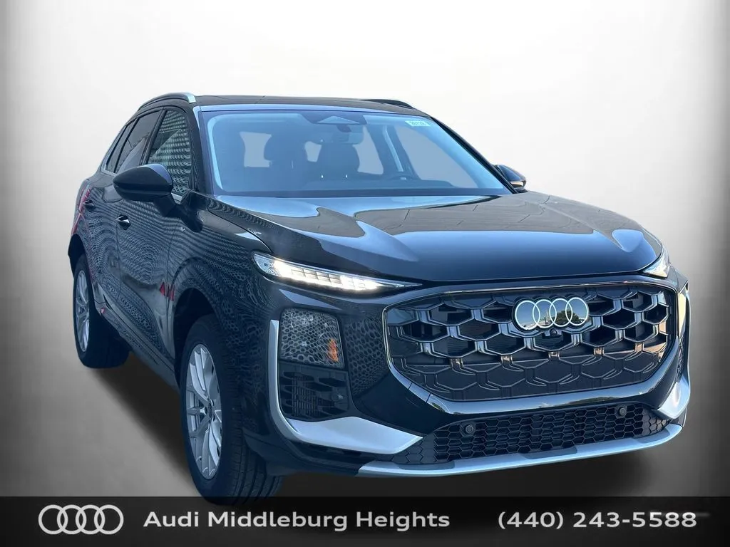 Black 2026 Audi Q3 S line for sale in Middleburg Heights, OH