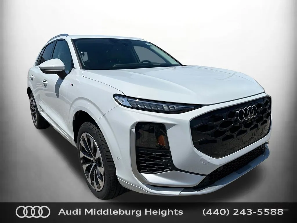 White 2026 Audi Q3 S line for sale in Middleburg Heights, OH