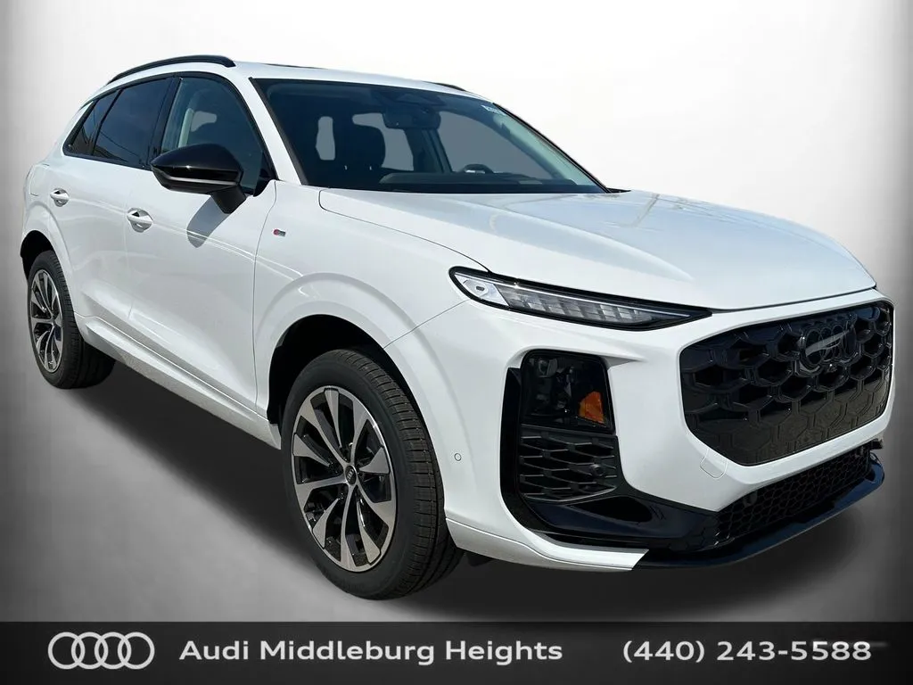 White 2026 Audi Q3 S line for sale in Middleburg Heights, OH