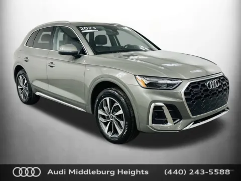Gray 2023 Audi Q5 45 S line Premium Plus for sale in Middleburg Heights, OH