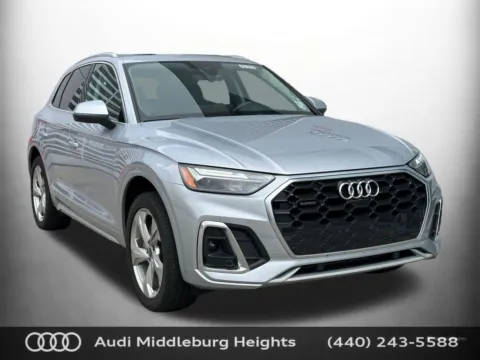 Silver 2023 Audi Q5 45 S line Premium Plus for sale in Middleburg Heights, OH