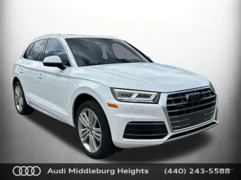 White 2018 Audi Q5 2.0T for sale in Middleburg Heights, OH