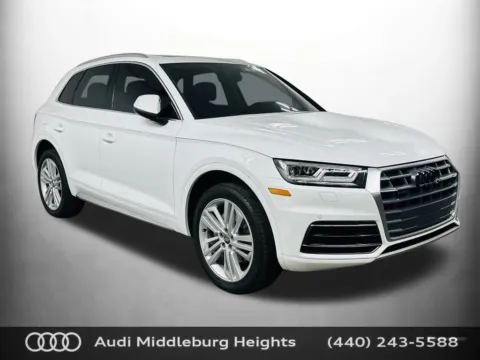 White 2018 Audi Q5 2.0T for sale in Middleburg Heights, OH