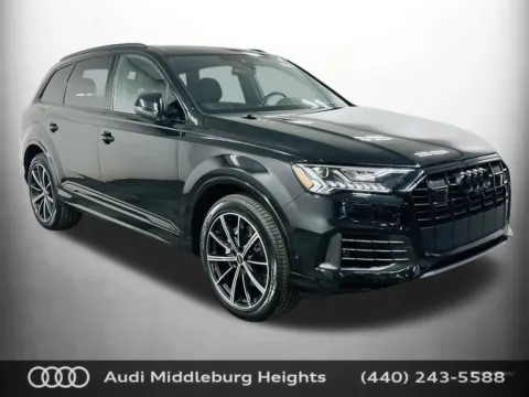Black 2023 Audi Q7 55 Premium Plus for sale in Middleburg Heights, OH