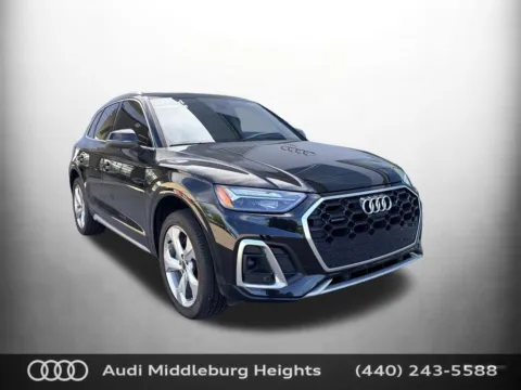 Black 2024 Audi Q5 45 S line Premium Plus for sale in Middleburg Heights, OH