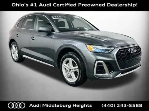 Gray 2025 Audi Q5 e 55 Premium Plus for sale in Middleburg Heights, OH