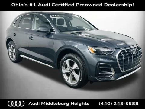 Gray 2023 Audi Q5 40 Premium for sale in Middleburg Heights, OH
