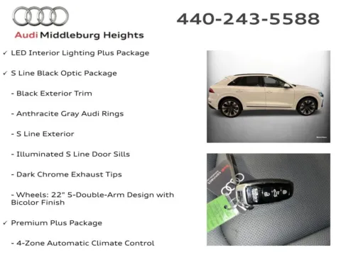 More photos of 2026 Audi Q8 55 Premium Plus at Audi Middleburg Heights, OH