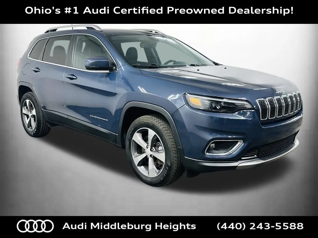Blue 2020 Jeep Cherokee Limited for sale in Middleburg Heights, OH