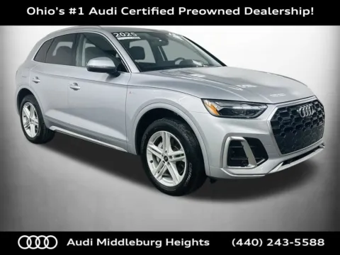 Silver 2025 Audi Q5 e 55 Premium Plus for sale in Middleburg Heights, OH