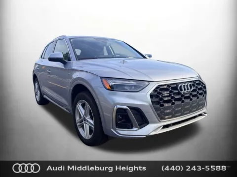 Silver 2025 Audi Q5 e 55 Premium Plus for sale in Middleburg Heights, OH