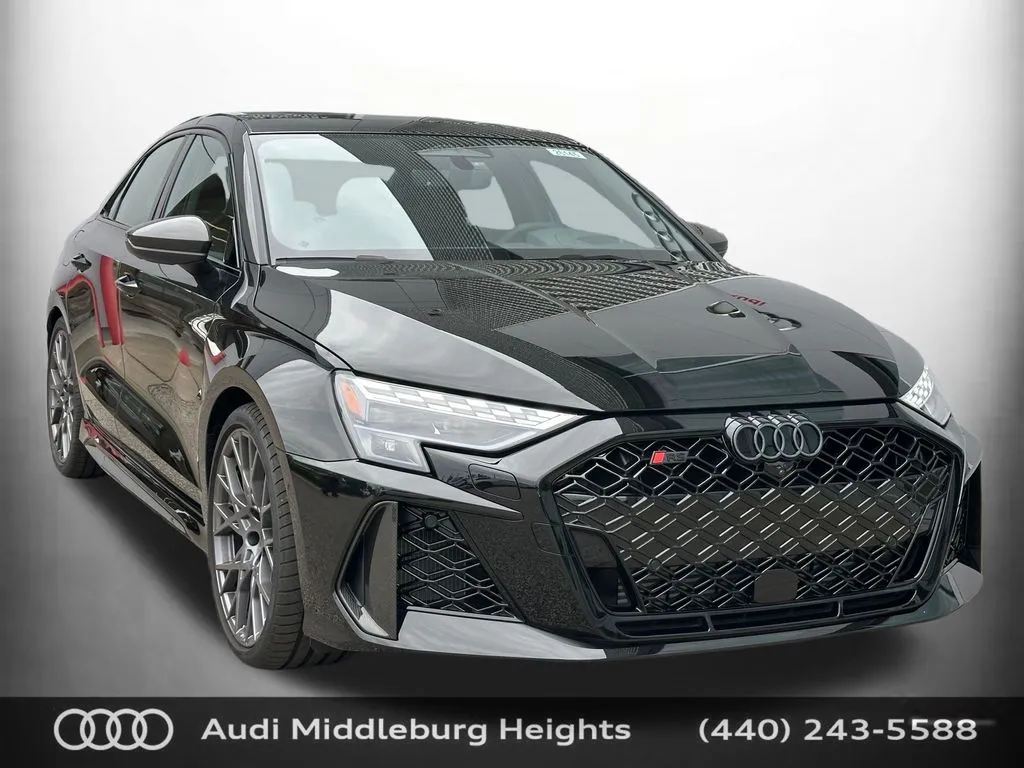 Black 2026 Audi RS 3 2.5T for sale in Middleburg Heights, OH