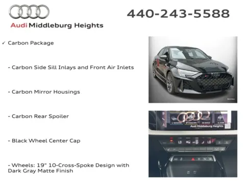More photos of 2026 Audi RS 3 2.5T at Audi Middleburg Heights, OH