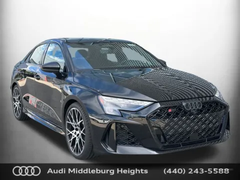 Black 2026 Audi RS 3 2.5T for sale in Middleburg Heights, OH