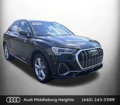 Black 2023 Audi Q3 Premium Plus for sale in Middleburg Heights, OH