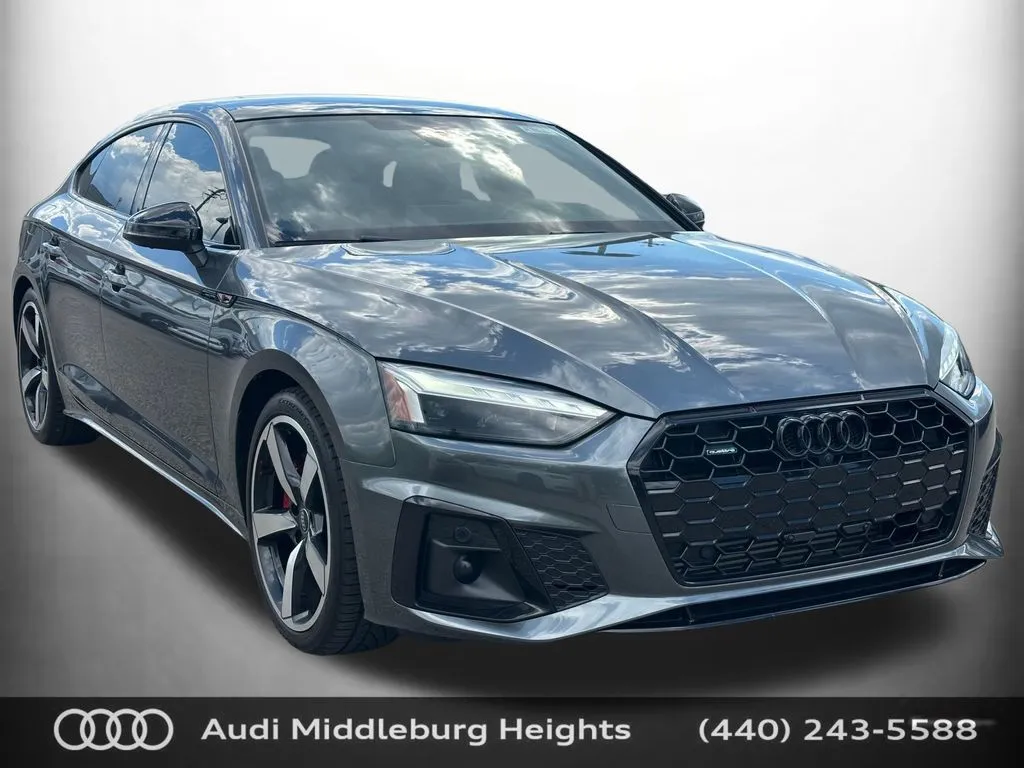 Gray 2023 Audi A5 Sportback 45 S line Premium Plus for sale in Middleburg Heights, OH